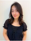 『LOBBY』三浦大人ミディアム×顔まわりレイヤー