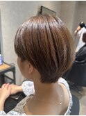 ショート/韓国風/大人可愛い/エアリー