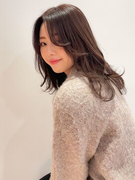 ヴィヴィ(VIVIE) 大人小顔艶髪ひし形くびれヘアアプリコットオレンジハイライト