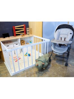完全プライベートサロンのやさしい空間で、お子様連れでも通いやすい。忙しいママの”キレイ”をお手伝い♪