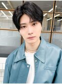 秋色◎爽やかセンターパートで大人カジュアル