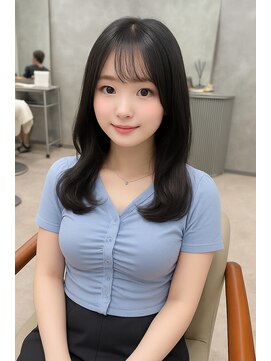 シエテ 津田沼(Siete) ミディアムヘア/暗めカラー/グランマッシュ/津田沼