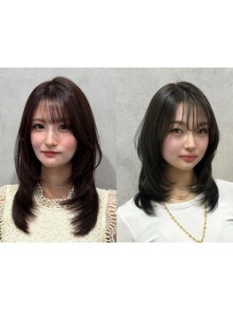 骨格や髪質を見極めて自宅でもスタイリングしやすい再現性高いカットをご提供します【レイヤー×似合わせ】