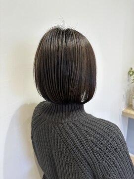 コノアラボ 守谷店(Conoah labo) 白髪ぼかし/守谷/デザインカラー/暗めカラー/ミディアムヘア/