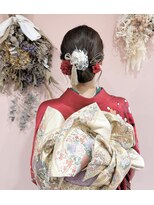 サロン ド ユーア(salon de yuua) 広島 中区大手町美容院 振袖 ヘアメ 着付け