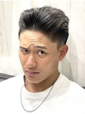 マッシュでできるオールバックスタイル