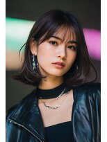 ロッソ ヘアアンドスパ 谷塚店(Rosso Hair&SPA)&nbsp;前髪顔まわりカット/外ハネボブ/丸みボブ/ショートボブ