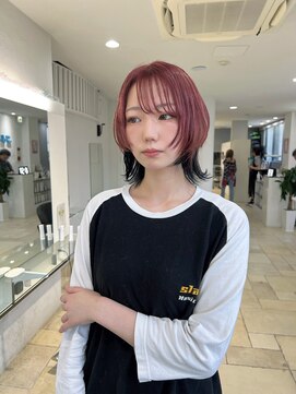 デザインカラー/ウルフ/ダブルカラー