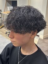 ブラン 池袋(BLANC)&nbsp;シャドウパーマ/フェザーパーマメンズパーマ/ツイストスパイラル