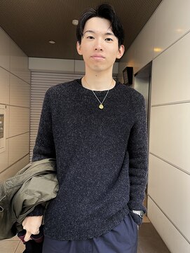 ヌープヘアーアイス(NUUP.hair ici) ワイルドアップバングスキンフェードアイロンパーマ爽やか