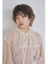 ヘアーアイストゥーレ(HAIR ICI TRE)&nbsp;シャギーウルフ×モードアッシュ×カジュアルミディ20代30代