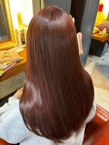 アンティカザサロン(antiqua THE SALON)&nbsp;チェリーブラウン 髪質改善トリートメント 艶髪 透明感カラー
