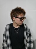 スパイキーショート/メンズ/刈り上げ／フェード/眉毛