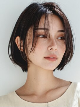 ロディーナコク 大口 新子安(rodina.coc) ミルクティーブロンド/ダークブルー/デジタルパーマ/大口新子安