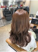 ブリーチなしダブルカラーと明るめカラー