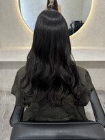 ホワイト(WHITE) 髪質改善カラー 暗髪 黒髪 縮毛矯正