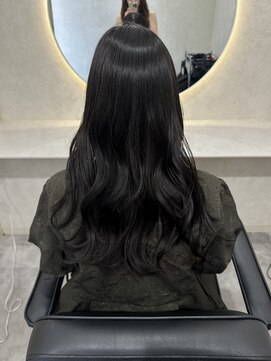 ホワイト(WHITE) 髪質改善カラー 暗髪 黒髪 縮毛矯正