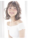 ノスタルジックなフリンジボブ