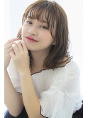 大人可愛いグレージュ/ラフスタイル【prize池袋東口/池袋駅前】