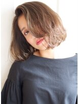 ヘアーワークス ヘルム 渋谷店(HAIR WORKS HELM) [HELM渋谷]メルティーカラー×ナチュラルボブ