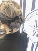 おリボンルーズアップスタイル