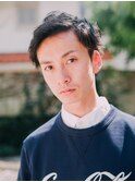 ツーブロックショート