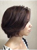 パープル ショート