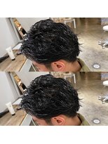 ザ オーダー(THE ORDER)&nbsp;ツイストスパイラルパーマ波巻きスパイラルパーマ刈り上げ