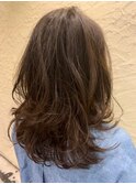 軽やかレイヤ―スタイル/ミルクチョコレート/エレガンス/30代