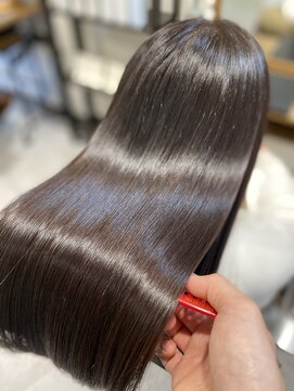 コルク(colku) 髪質改善ヘアエステ/黒髪ロングストレート20代/30代/40代