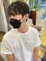 ヘアーアイスカルテット(HAIR ICI QUARTET)&nbsp;メンズ　×  マッシュ　×  パーマ