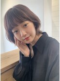 重め前髪とレイヤーボブ★さのあおい