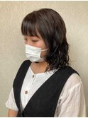 ナチュラルパーマスタイル【藤枝/髪質改善/デザインカラー】