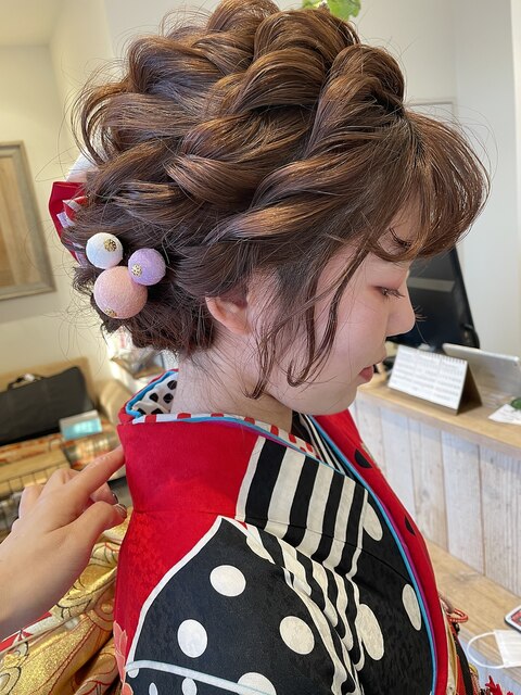 ボブヘアセット☆