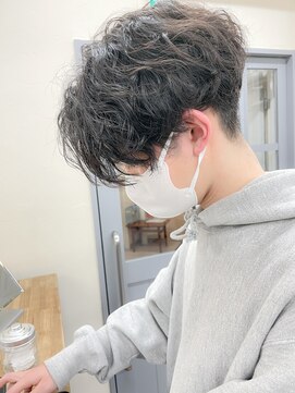 ヴェルダ 池袋店(verda) 【verdaお客様】前下がりセンターパート×波巻き　mizuno