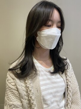 ローレンジウ(LOREN JU) 名駅/名古屋駅/学割U24/レイヤーカット/オージュア/ダブルカラー