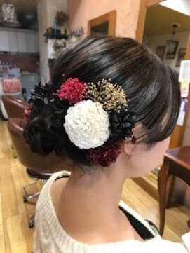 ヘアーフェロー HAIR fellow ヘアアレンジ ヘアセット