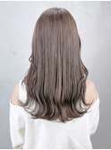 ミルクティーベージュ_アースカラーくびれヘアツートン_ba373681