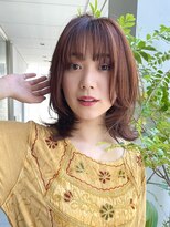 ビュートリアム 南青山(BEAUTRIUM)&nbsp;ミディアムくびれレイヤー オフィスカジュアル 表参道20代30代