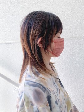 アルコ 三軒茶屋(alco) ウルフ　ハイレイヤー　セミロング