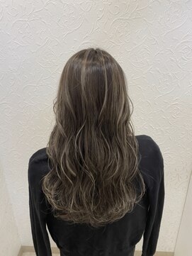 リー ルーチェ 布施(Lee Luce) デザインカラー♪グレージュスタイル☆【真栄田】