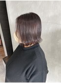 切りっぱなしボブ×センターパート[TiTi_栗林れい]