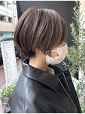 大人ハンサムショート&ニュアンスハイライトカラー