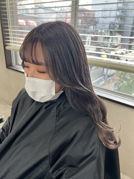 アジールヘア 東上野店(agir hair) 透明感抜群♪ダブルカラーブリーチミルクティーベージュ【上野】