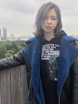 ミンクスリッカ 表参道(MINX RICCa) クビレイヤー　透明感カラー　イルミナカラー