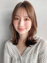 美髪こなれミディ似合わせカットデジタルパーマ結べるボブ