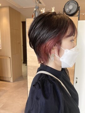 スーリール 伊都店(Sourire) ショート/インナーカラー/ショートボブ