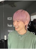 ★ホワイトピンク×外国人風カラー★