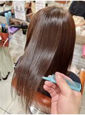 ツヤサラストレート　縮毛矯正　美髪ストレート【大森】