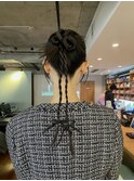 【あきら】ヘアセットカチモリ韓国ヘア卒業式結婚式成人式